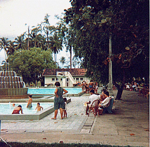 RAAF Butterworth pool - 1966